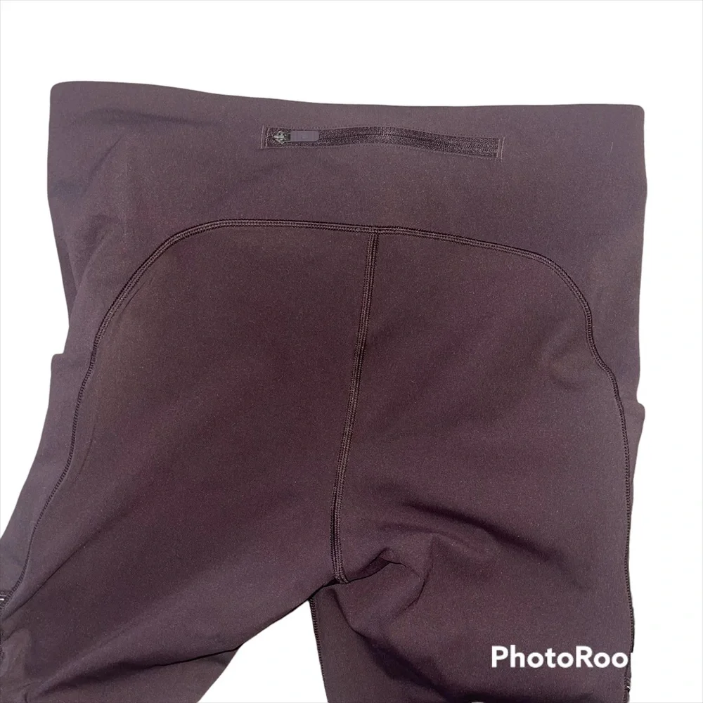 LULULEMON boysenberry crop tights